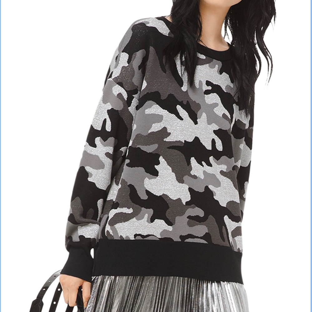 Michael Kors Camouflage Sweater